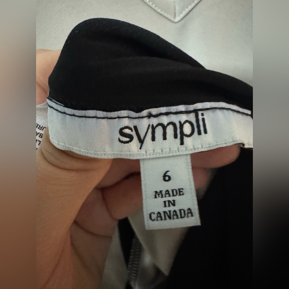 NWT Colour Block Reversible Angle Tank Top 21197CB - Sympli - Picture 6 of 7